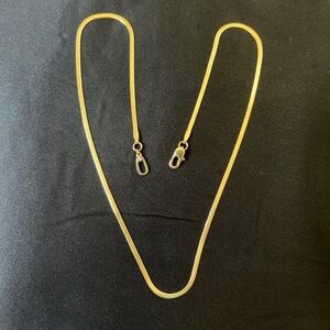 Ana Luisa Ina mini herringbone 16” necklace